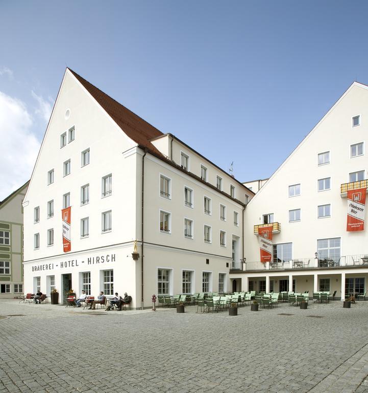Akzent Brauerei Hotel Hirsch Ottobeuren Exterior foto